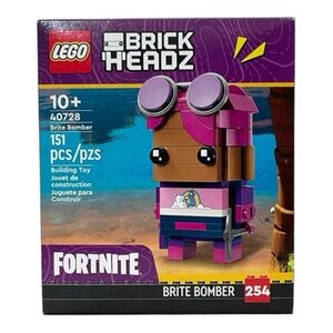 LEGO 40728 BRICKHEADZ Fortnite Brite Bomber Exclusive GWP Sealed
